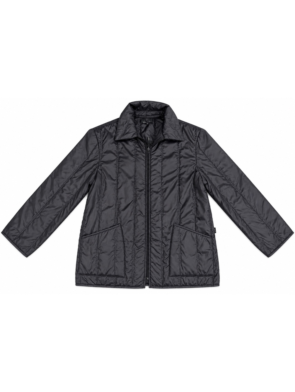 Les Copains Men’s Jacket Size 52 Black Lightweight Full Zip Vintage Italy